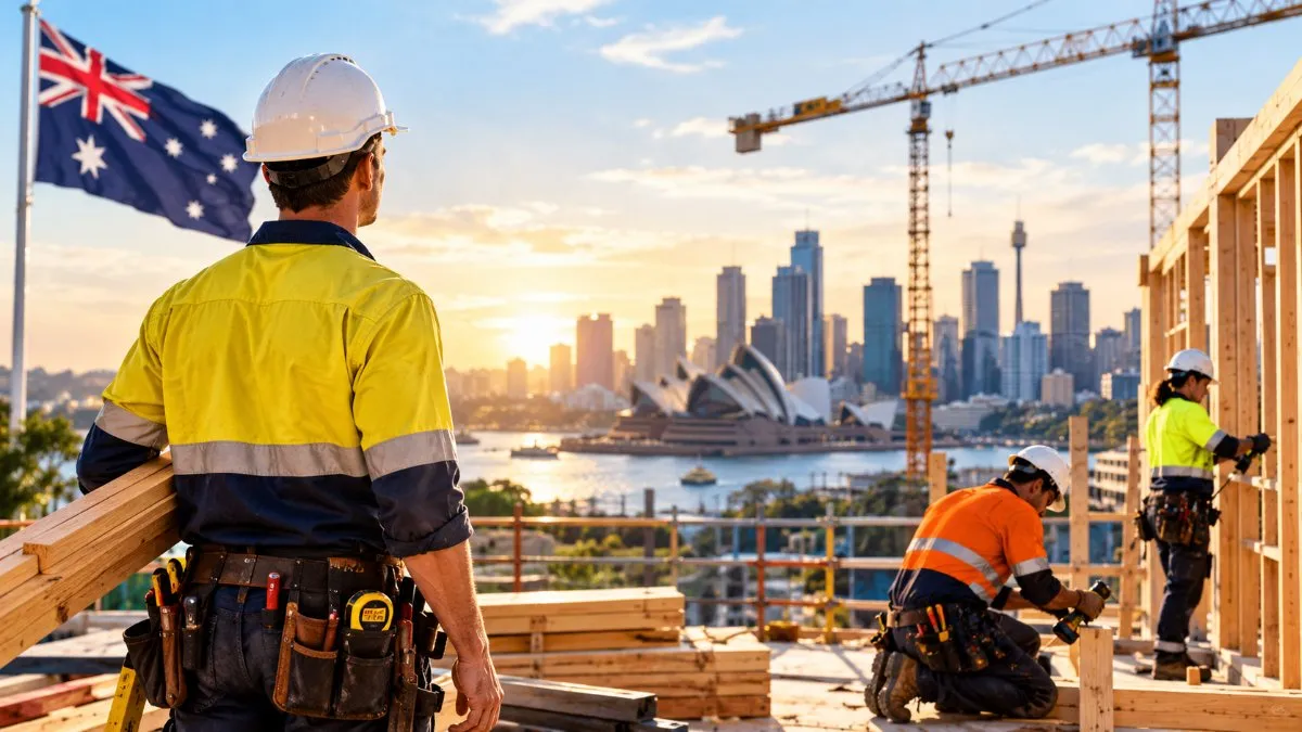 Australia Is Short 83,000 Builders: A Friendly Guide for Tradespeople Thinking of Making the Move